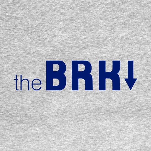 Classic theBRKDWN logo in BRKDWN Blue by theBRKDWN Sports